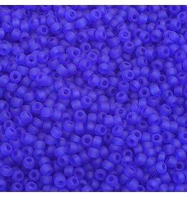Czech 2324 10  Seed  Transparent Dark Blue Matte