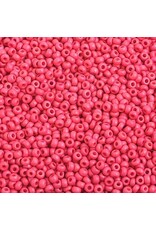 Czech 2331 10  Seed Opaque Red Matte