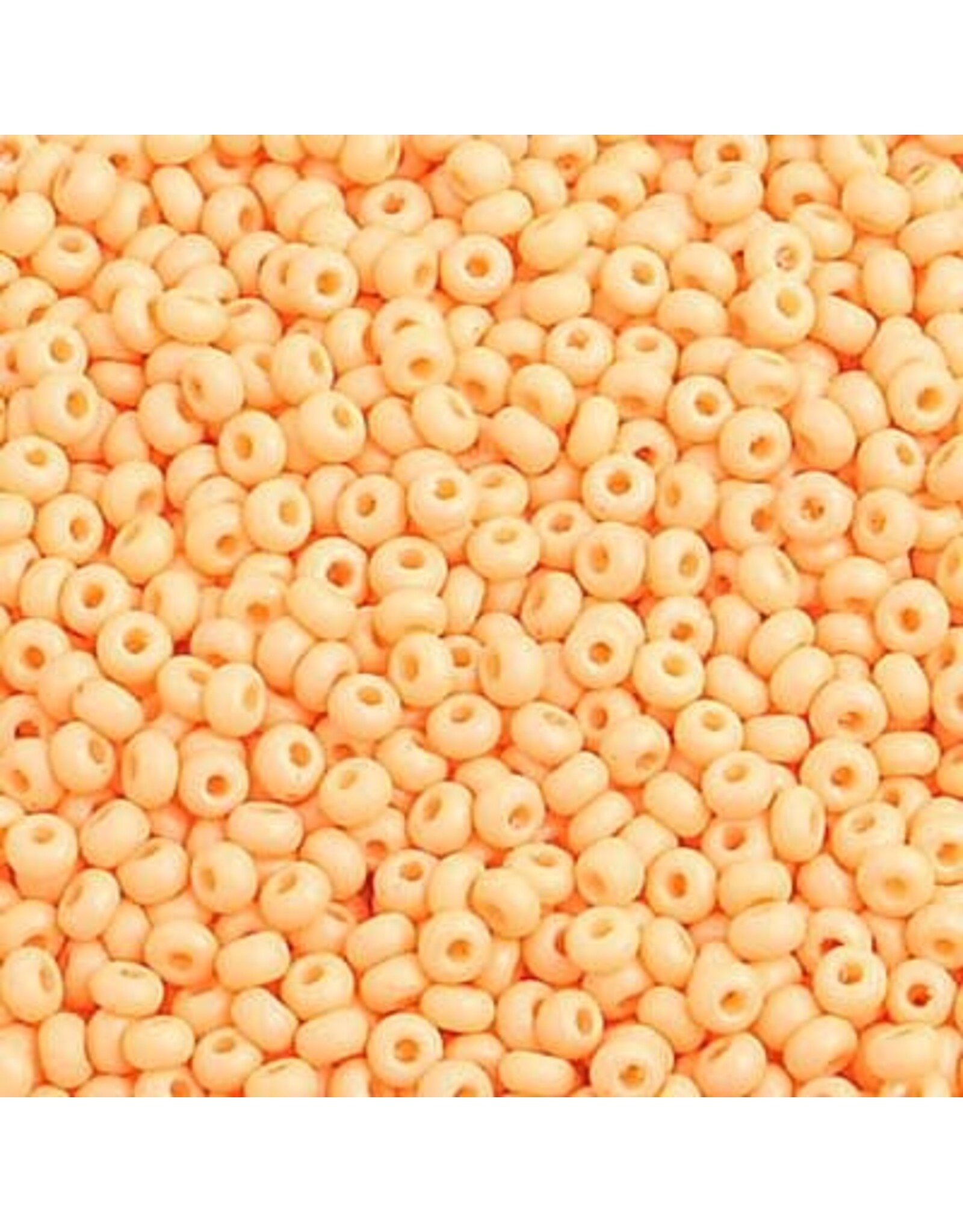Czech 2332 10  Seed  Opaque Orange Matte