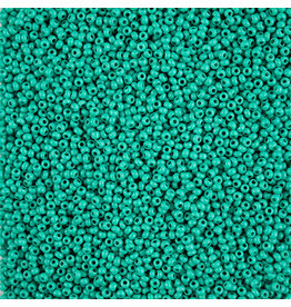 Czech 1570 10 Seed Opaque Dark Green  Matte Terra Intensive