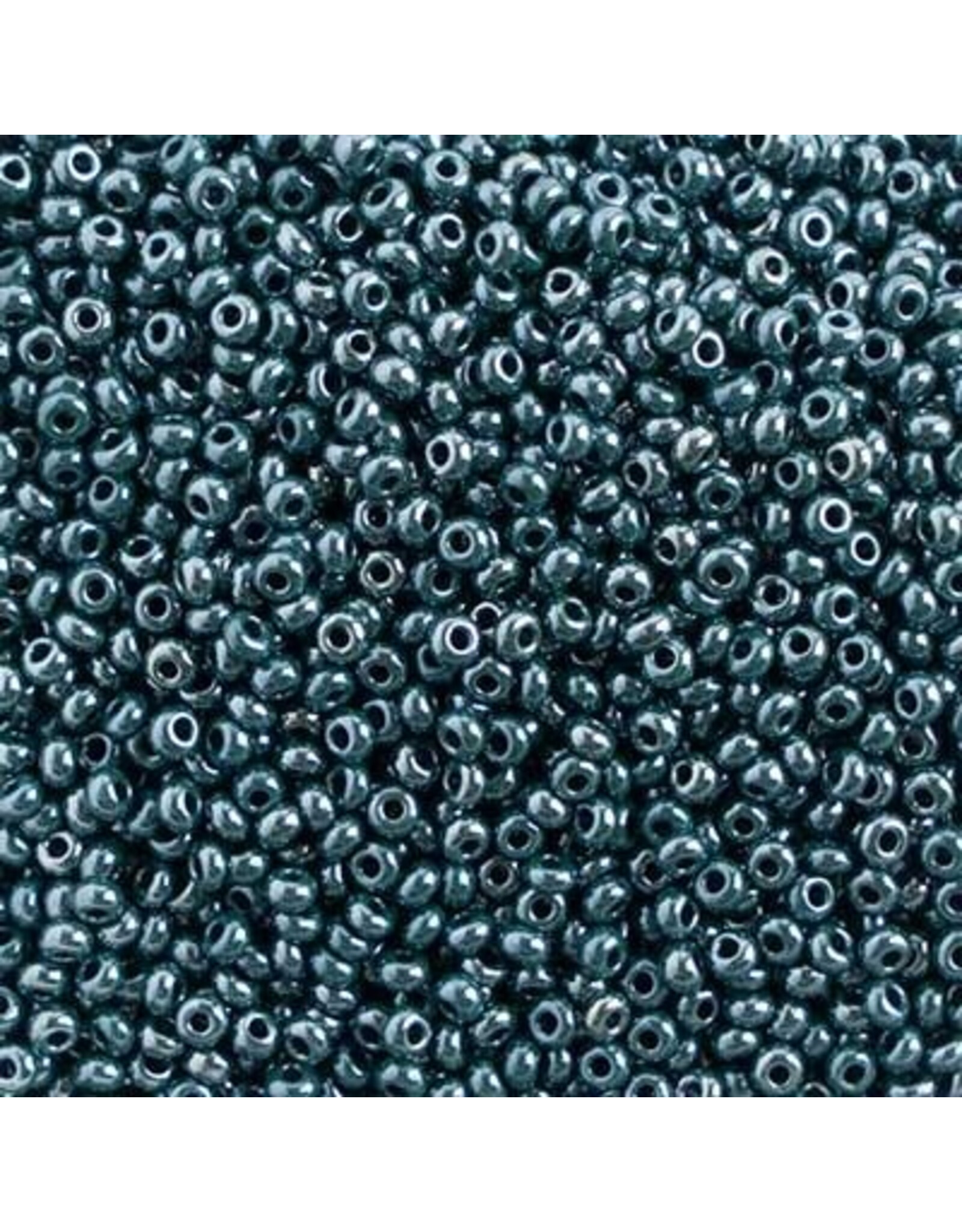 Czech 2390 10 Seed Opaque Dark Green Lustre
