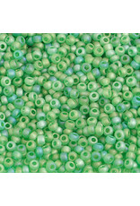 Czech 29350  10  Seed  Transparent  Green AB Matte