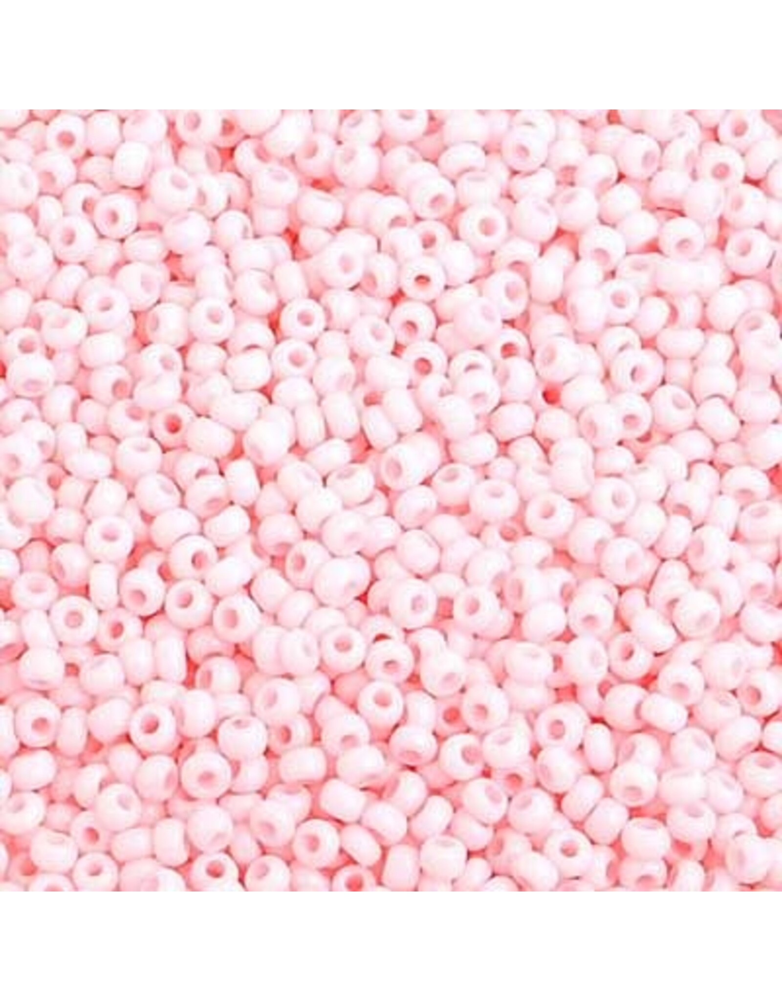 Czech 40002  10  Seed  Light Pink Chalk s/g