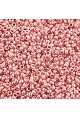 Czech 40028 10  Seed  Pink Metallic s/g