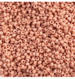 Czech 40041  10  Seed  Opaque Pink Dyed s/g