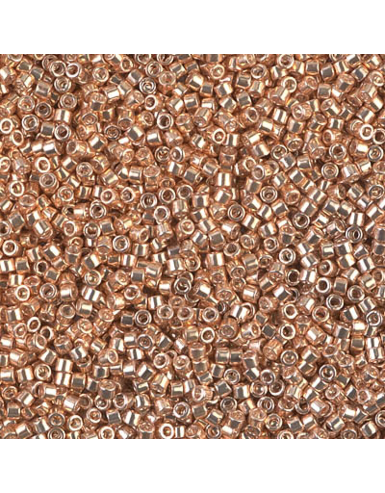 Miyuki db411 11 Delica  Light Gold Metallic