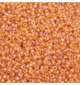 Czech 29353 10  Seed  Transparent Topaz Brown AB Matte