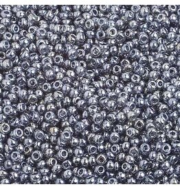 Czech 2352 10  Seed  Transparent Black Diamond  Lustre