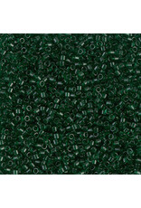 Miyuki db713 11 Delica  Transparent Dark Emerald Green