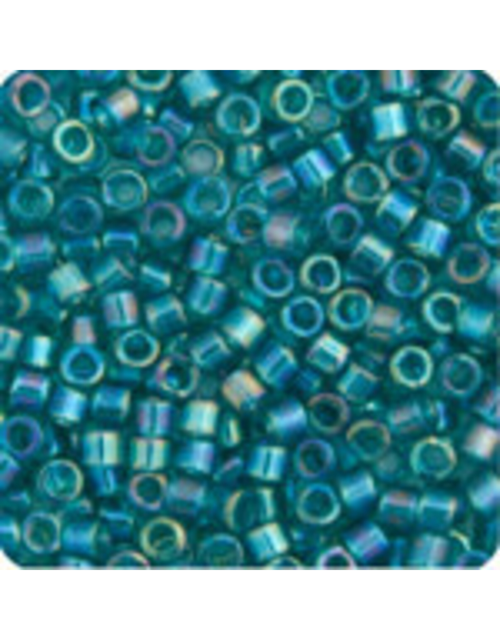 Miyuki db1248 11 Delica Transparent Teal Blue AB