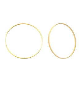 Round Link  30mm Brass Gold NF