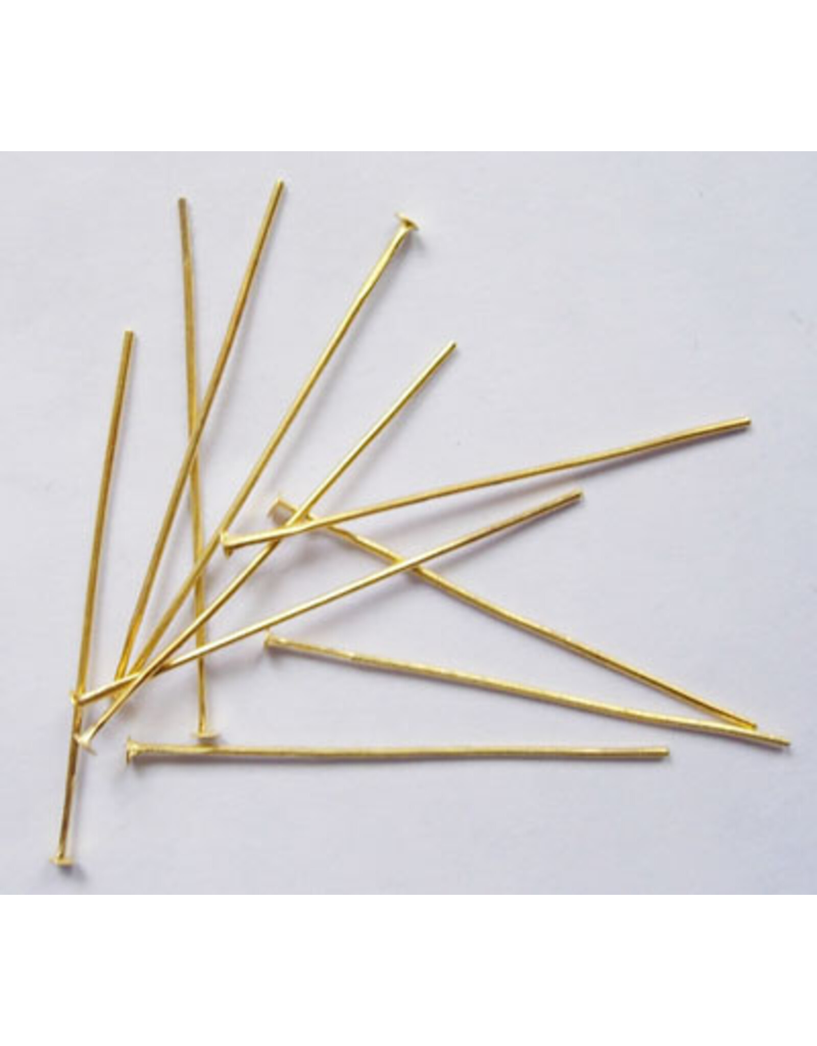 Headpins 2” 24g  Gold   x50   NF