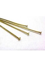 Headpins 2” 24g  Brass   x50   NF