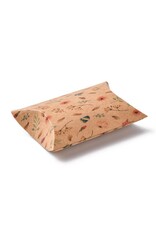 Paper Pillow Box 10x5.5cm x10  Flowers