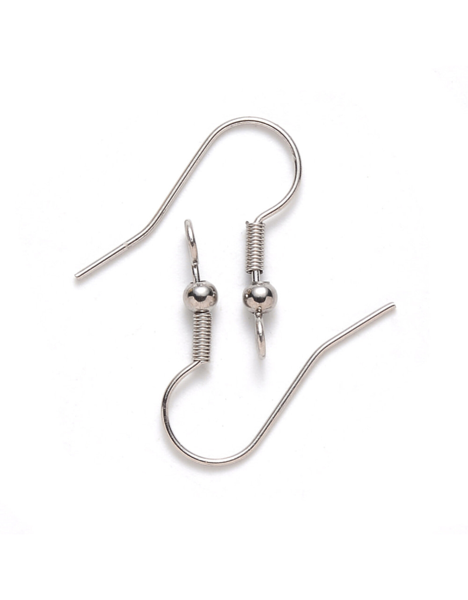 Ear Wire 21x19mm Stainless Steel NF