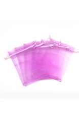 Organza Gift Bag Light Purple  15x10cm  x10