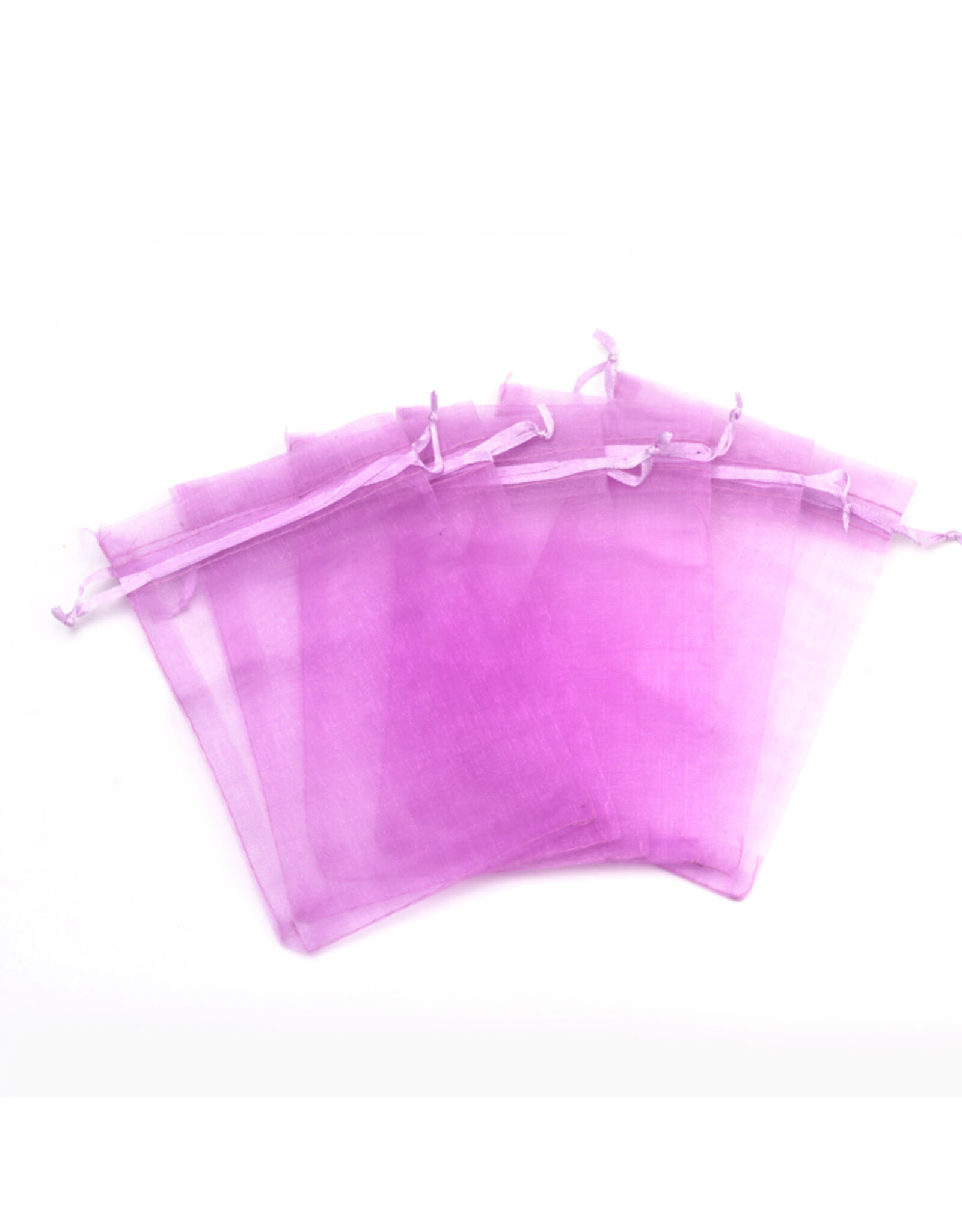 Organza Gift Bag Light Purple  15x10cm  x10