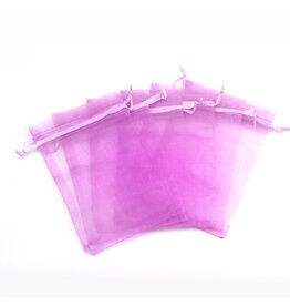 Organza Gift Bag Light Purple  15x10cm  x10