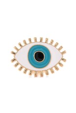 Evil Eye Lapel Pin  26mm   x1