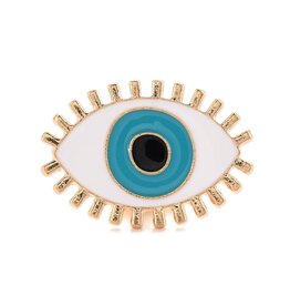 Evil Eye Lapel Pin  26mm   x1