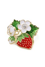 Strawberry Lapel Pin  30mm   x1