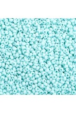 Czech 40004 10 Seed  Opaque Light Turquoise Chalk s/g