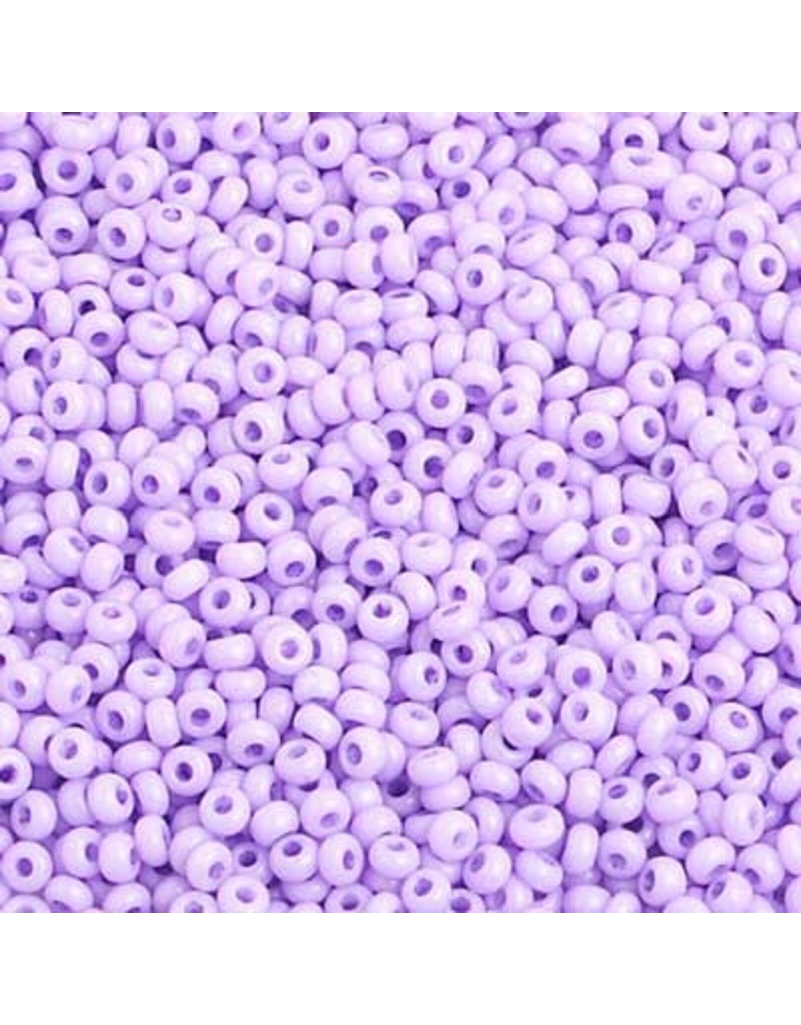 Czech 40034  10  Seed  Dyed Chalk Purple s/g