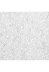 Czech 401711 6  Seed  Opaque Pearl White