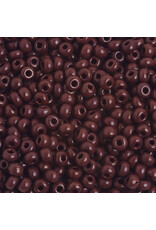 Czech 401642 6  Seed Opaque Dark Brown