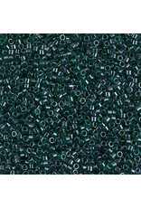 Miyuki db275  11 Delica 25g  Transparent Teal c/l