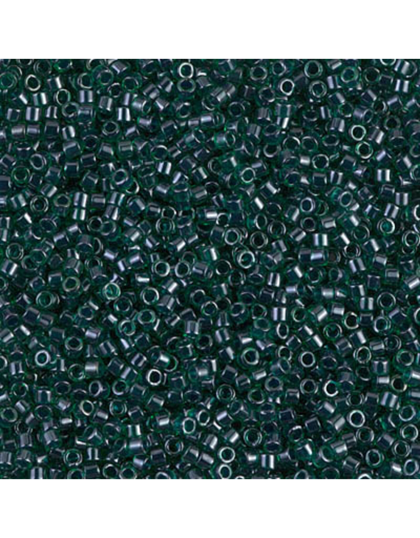 Miyuki db275  11 Delica 25g  Transparent Teal c/l