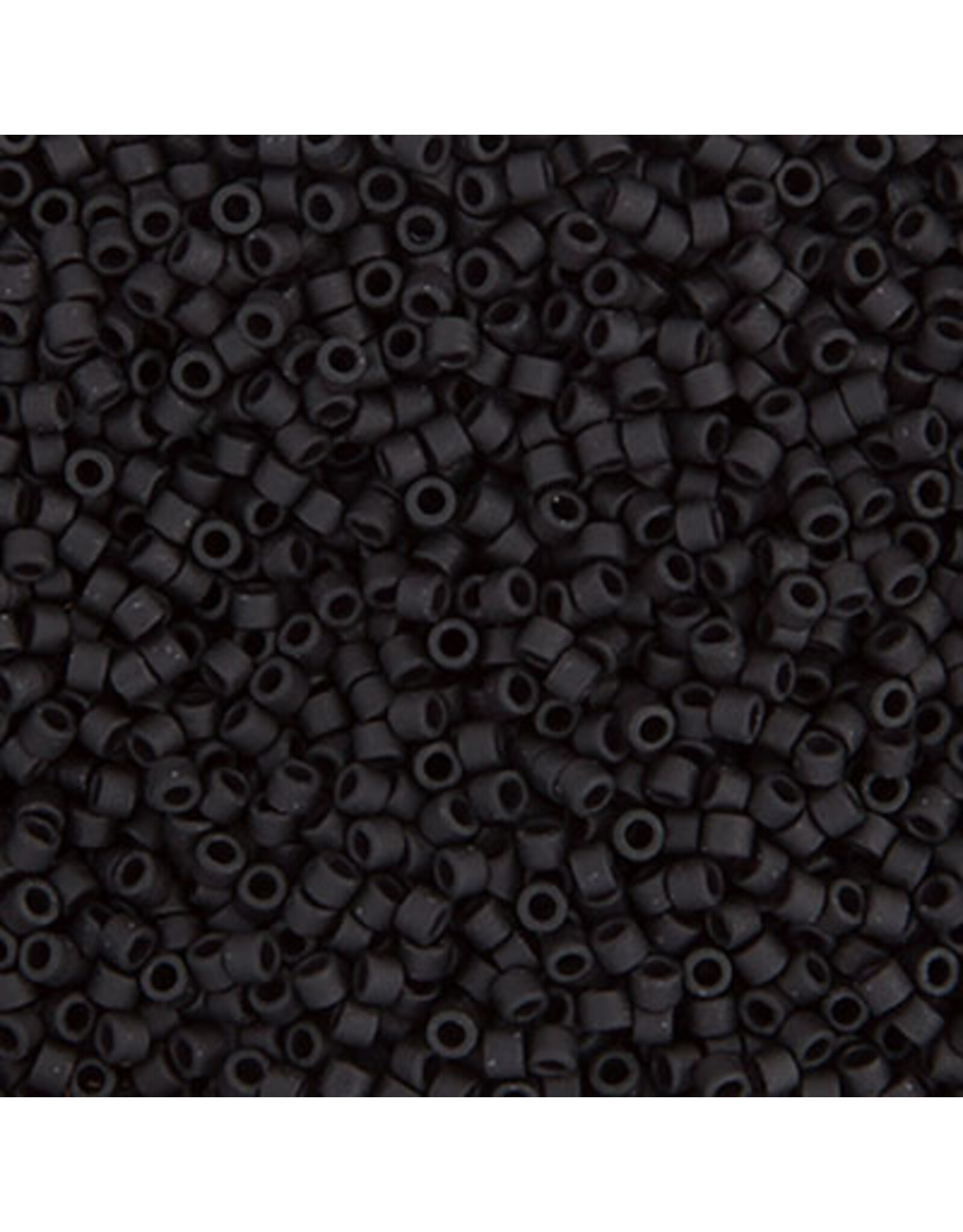 Miyuki db310 11 Delica  Jet Black Matte