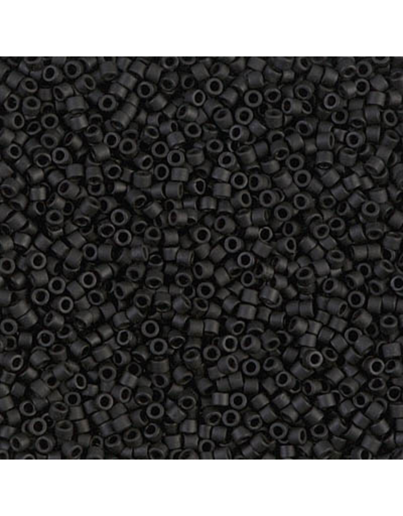 Miyuki db310 11 Delica  Jet Black Matte