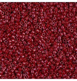 Miyuki db654 11 Delica  Opaque Cranberry Red Dyed