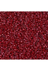 Miyuki db654 11 Delica  Opaque Cranberry Red Dyed