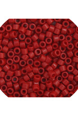 Miyuki db654 11 Delica  Opaque Cranberry Red Dyed