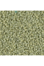 Miyuki db2123 11 Delica  Opaque Green Fennel  Duracoat