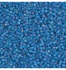 Miyuki db862 11 Delica  Transparent Capri Blue AB Matte
