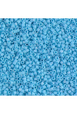 Miyuki db879 11 Delica   Opaque Light Blue AB Matte