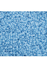 Miyuki db879 11 Delica   Opaque Light Blue AB Matte