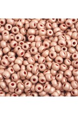 Czech 442010 6 Seed Pink  Metallic Matte Terra