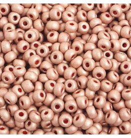 Czech 442010 6 Seed Pink  Metallic Matte Terra