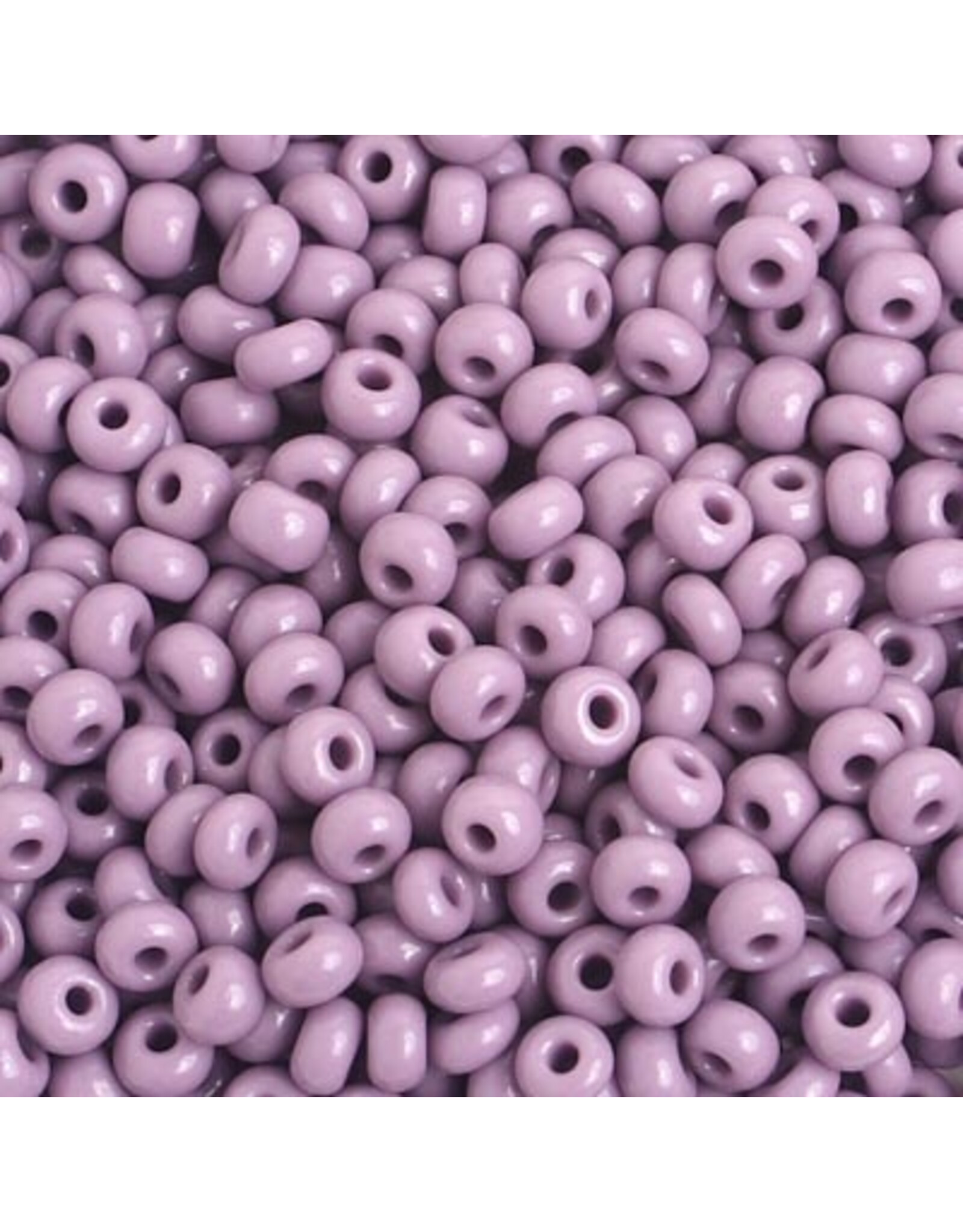 Czech 401639 6 Seed Opaque Mauve Purple