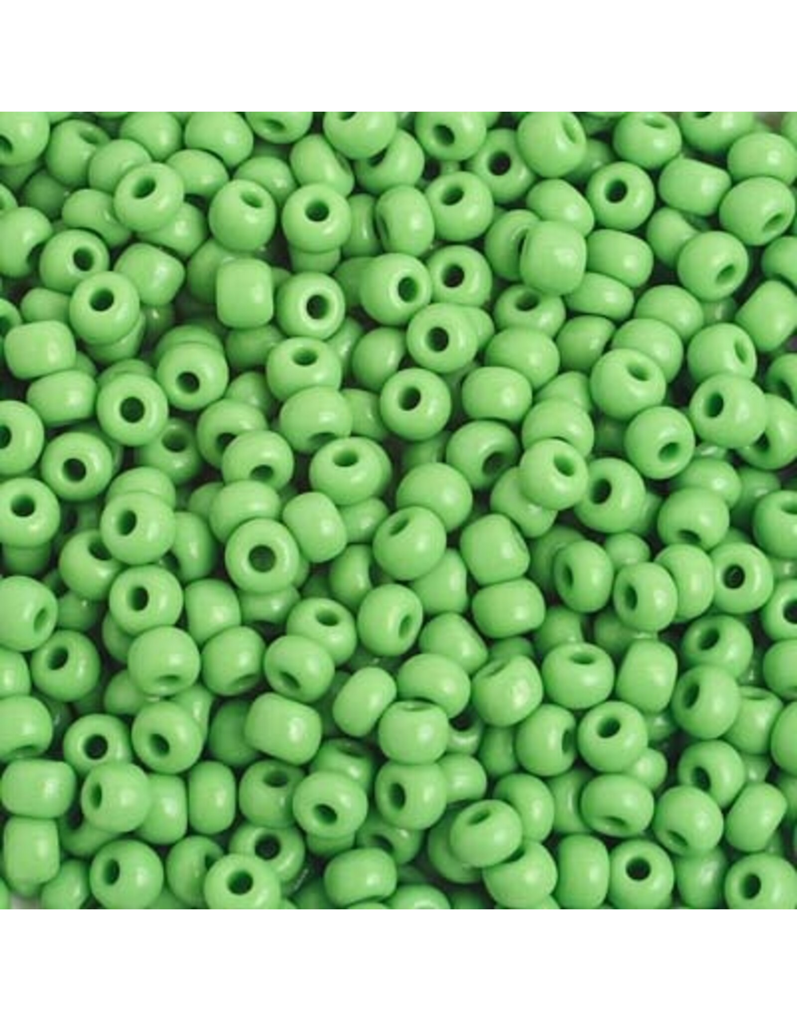 Czech 401626  6  Seed   Opaque Light Green