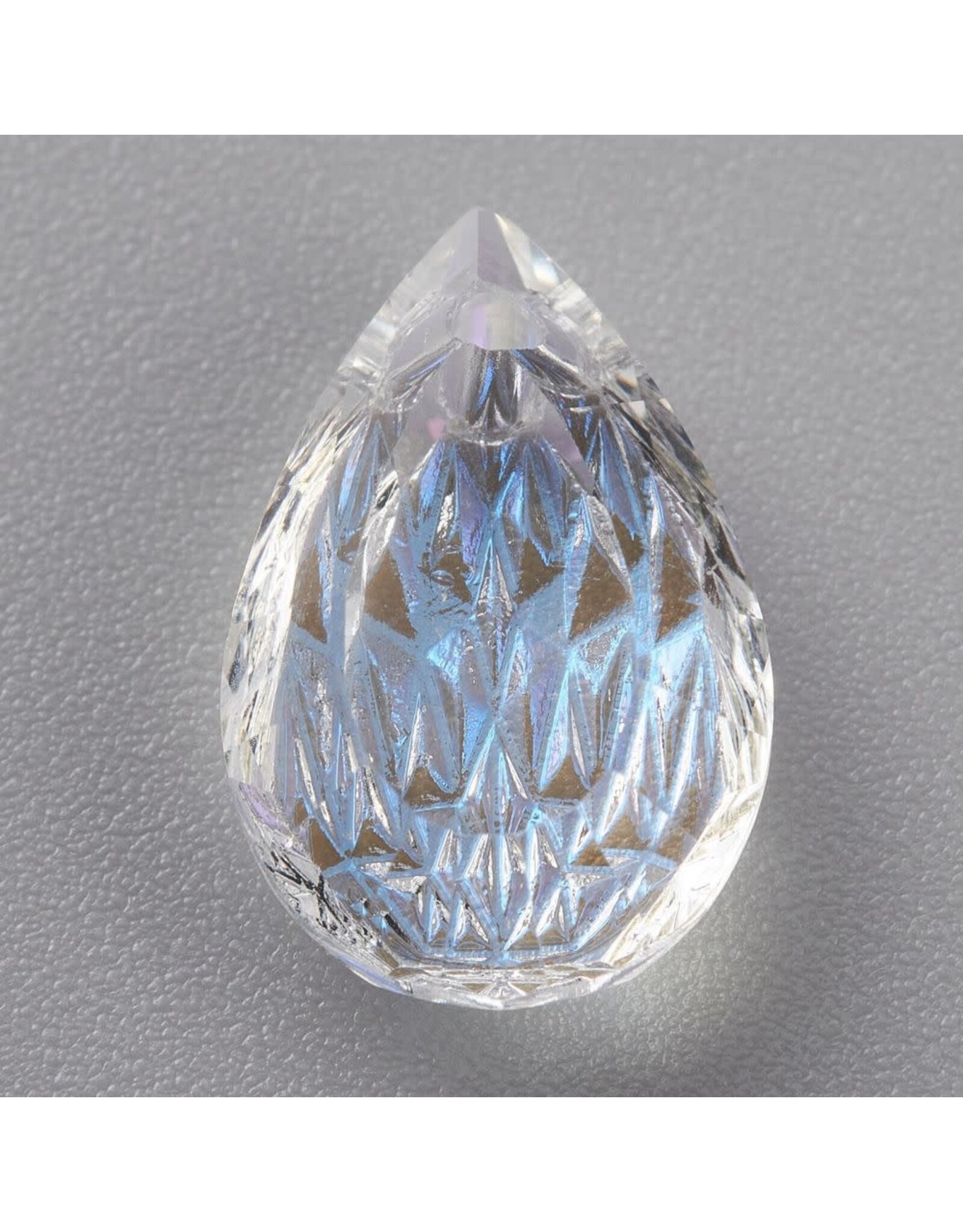 Drop Clear AB  14x9mm  x2 pcs