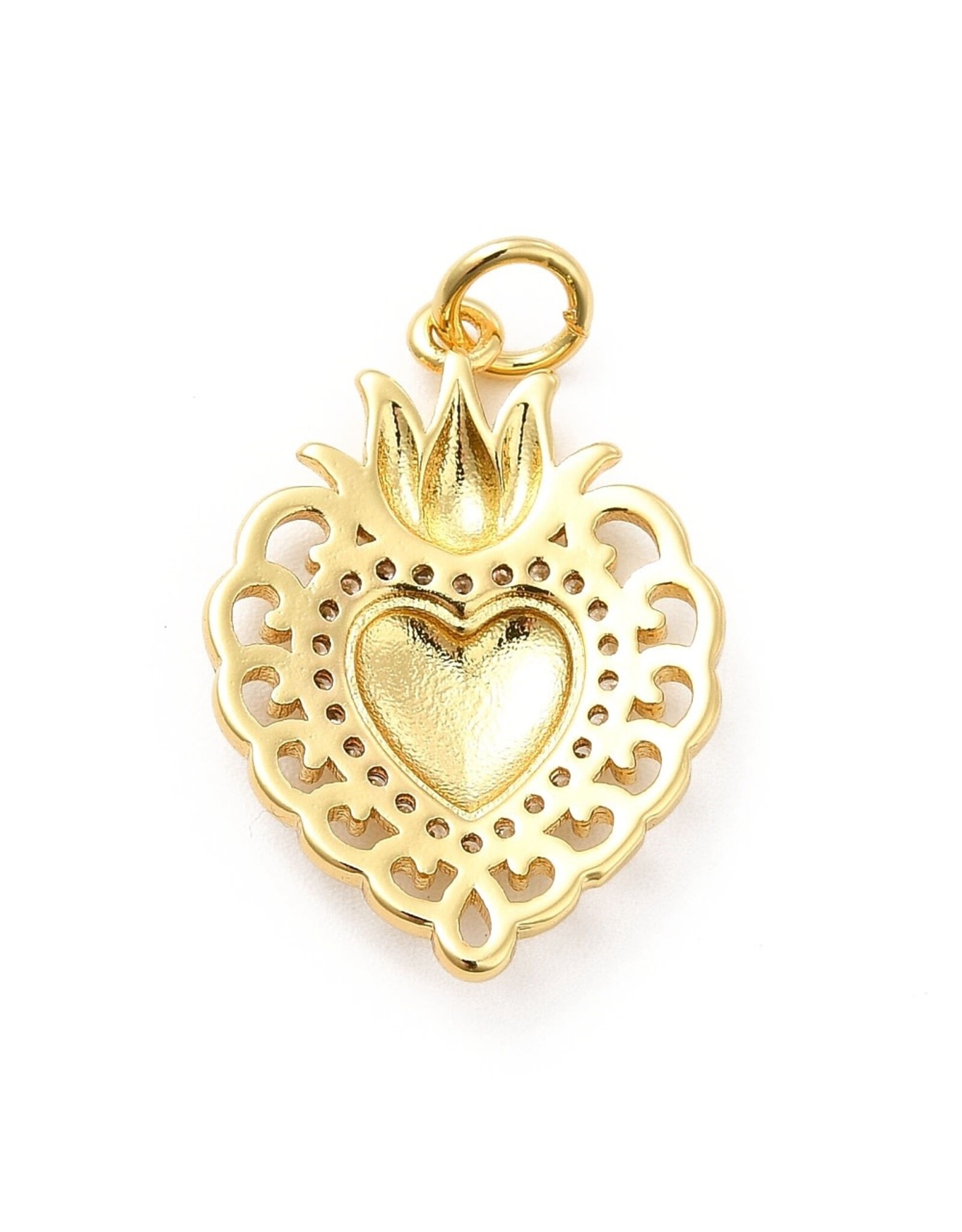 Sacred Heart 23x16mm x2