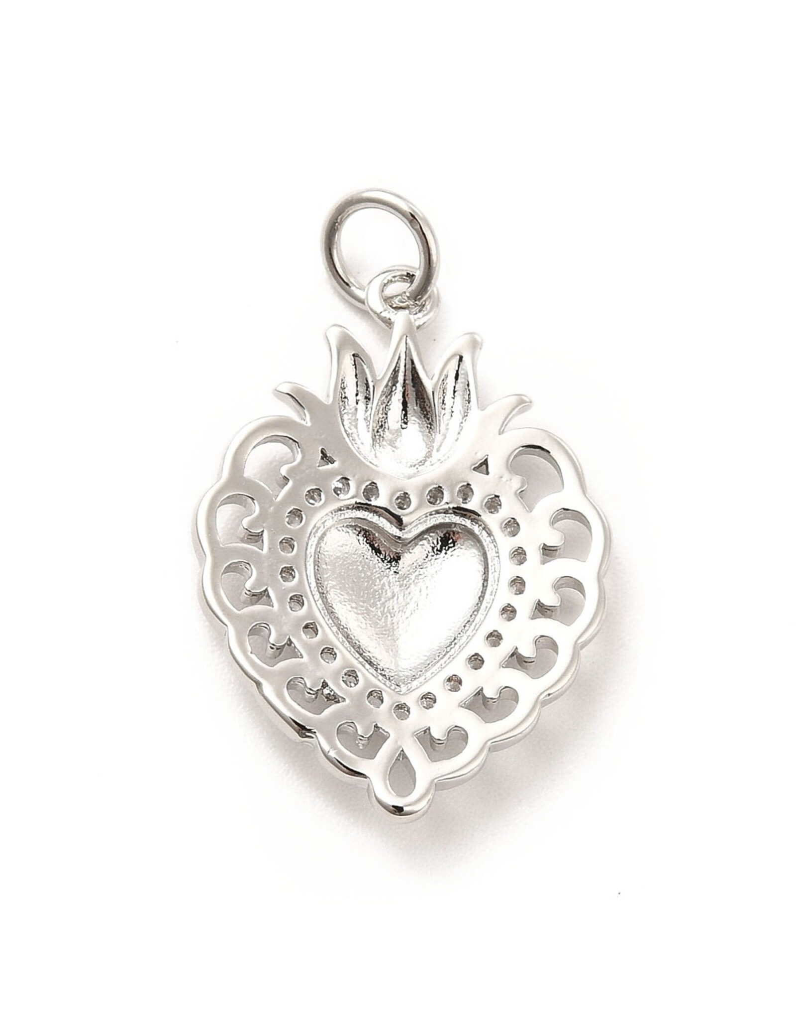 Sacred Heart 23x16mm x2
