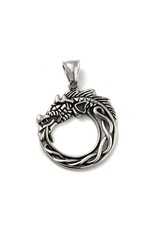 Dragon Pendant  Stainless Steel  34x30mm  x1  NF