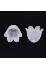 8x10mm Acrylic Flower Random Mix Matte x100