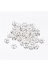 Daisy Spacer Bead Silver 5mm NF
